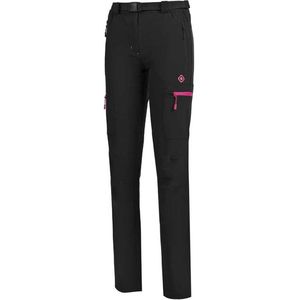 Wandelbroek - Stretchstof - Waterafstotend - Elastische Tailleband - Zwart