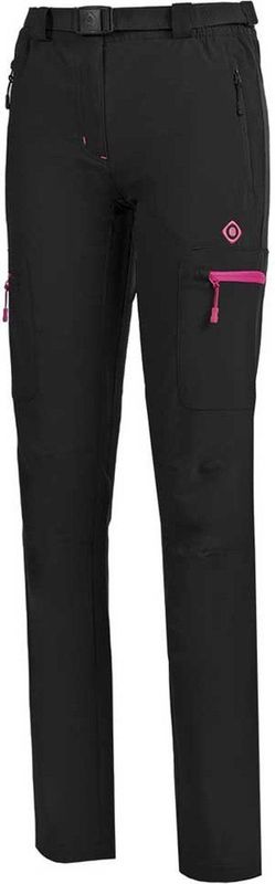 Wandelbroek - Stretchstof - Waterafstotend - Elastische Tailleband - Zwart