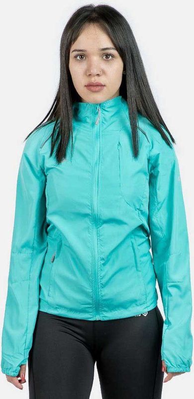 Izas - Sidney - Jas - Groen - Damesjack voor Hardlopen of Wandelen