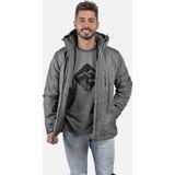 Izas - Logan M - Jas - Grijs - Ultralicht Wind- en Waterdicht