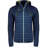 Izas - Navasa Fleecejack - Blauw - Polyester - Windbestendig en Waterafstotend