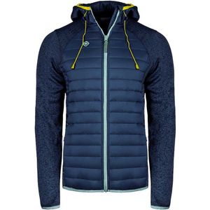 Izas - Navasa Fleecejack - Blauw - Polyester - Windbestendig en Waterafstotend