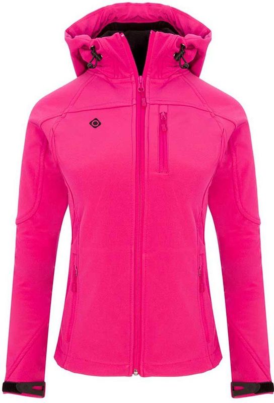 Izas - Haiti - Softshelljack - Zwart - Polyester