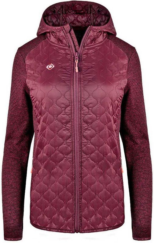 Izas - Siresa - Fleecejack - Rood - Met Kap