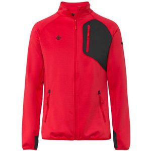 IZAS - Ebro - Fleece - Rood/Zwart - Hoogwaardige Materialen