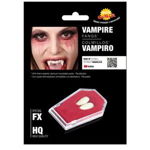 Fiestas Guirca - Tanden Vampier - Thermoplastische Pasta - Halloween Accessoires