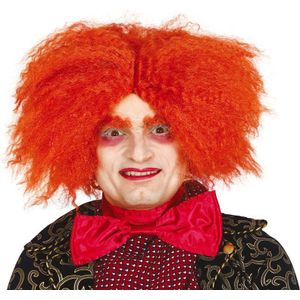 Pruik Hoedenmaker Oranje