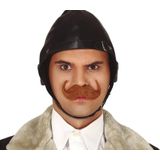 Guirca Zelfklevende Plaksnor Engelsman - Carnaval/Verkleed Accessoires - Bruin