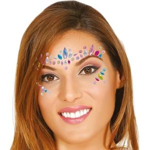 Gezicht Diamantjes - Zelfklevend - Glanzend - Complete Set