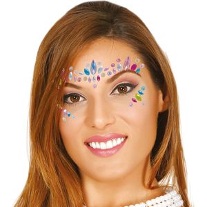 Gezichts Diamantjes Meerkleurig