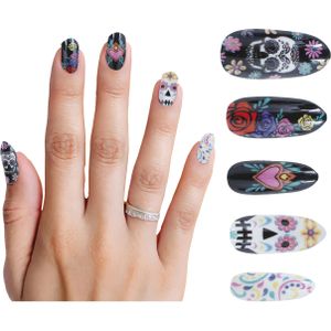 Kunstnagels - PVC - 10 Stuks - Inclusief Lijm