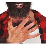 Fiestas Guirca - Weerwolf Nagels - 10 Stuks - PVC