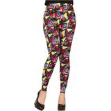 Neon - 80S Legging - Veelkleurig - Dames