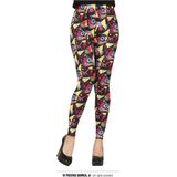 Neon - 80S Legging - Veelkleurig - Dames