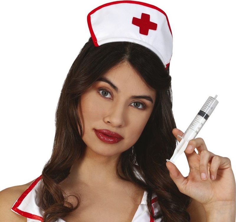 Fiestas Guirca - Spuit Zuster - 4 Stuks - Carnavalskleding