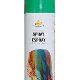Fiestas Guirca - Carnaval Verkleed Haar Verf - Groen - Spuitbus - 125 ml