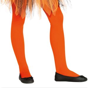 Verkleedpanty - Oranje - 15 Denier - Polyamide en Elastan