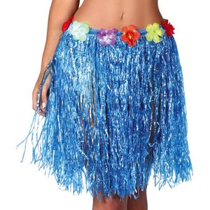 Fiestas Guirca Verkleedrok Hawaiian Dames 50 Cm Blauw One-size