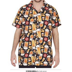 Guirca - Bier Shirt - Herenkostuum - Goudkleurig - Polyester
