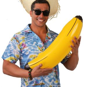 Grappig bananen kostuum voor volwassenen