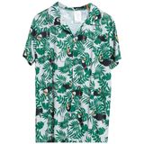 Fiestas Guirca - Hawaii Aloha Shirt - Groen - Polyester