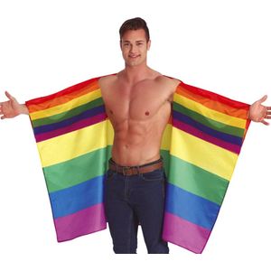 Fiestas Guirca - Cape - Regenboog Vlag - Polyester