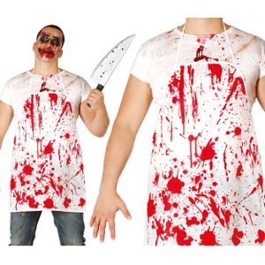 Halloween - Bloody Chef Butcher - Schort - Kostuumaccessoires