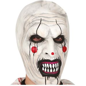 Halloween Masker Wit Clown
