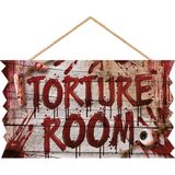 Halloween Hangdecoratie Torture Room 35cm
