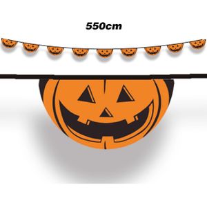 Halloween Pompoen Vlaggenlijn