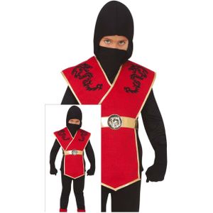 Fiestas Guirca Verkleedpak Ninja Junior Polyester Maat 116