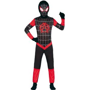 Spiderman Kostuum Zwart Rood Jongen