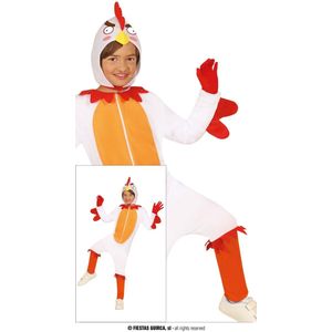 Guirca - Kippenjongen Kostuum - Multikleur - Polyester