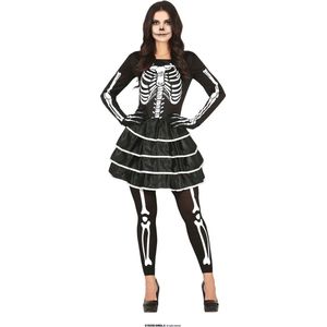 Skelet Halloween Jurk Dames