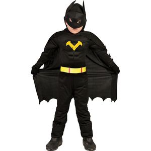 Carnavalskleding zwart batman pak - Carnavalskostuums