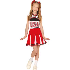 Guirca - Cheerleader Kostuum - Rood - Polyester
