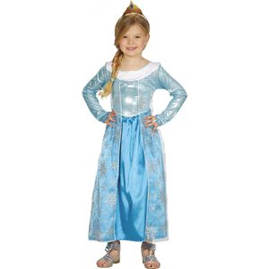 Fiestas Guirca Jurk Ijsprinses Polyester Blauw Maat 3-4 Jaar