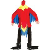 Fiestas Guirca - Volwassenkostuum Papegaai - Tuniek