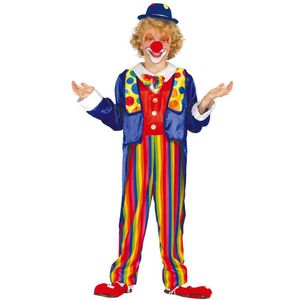 Clown Kostuum Gekleurd Kind