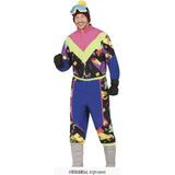 Guirca - 80s Skiër - Kostuum - Multicolor - Polyester