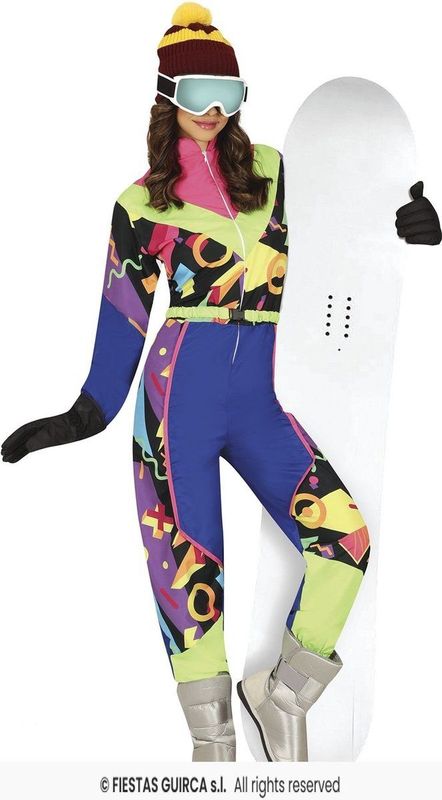 Foute Ski Overall Discopower Dames