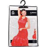 Spaanse Jurk Flamenco Rood
