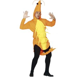 Fiestas Guirca - Garnalenkostuum - Tuniek met Staart - Heren - Volwassenen