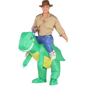 Dinosaurus Kostuum Carry Me Opblaasbaar