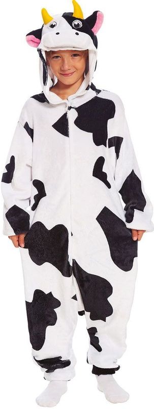 Fiestas Guirca - Onesie Koe 7-9 jaar