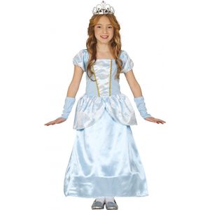 Prinsessenjurk Kind Blauw