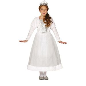 Winter Prinzessin Mädchenkostüm - Kinder 7-9 Jahre weiß | Karneval & Fasching | Kostüme.com