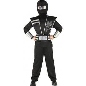 Ninja Pak Kind Zwart Zilver