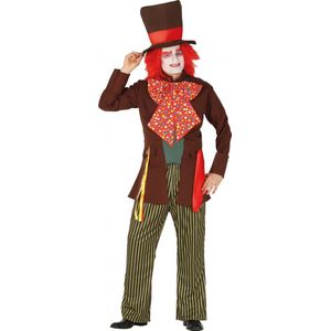 Fiestas Guirca Verkleedpak Mad Hatter Polyester Bruin/groen Mt L