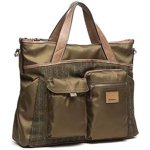 Abbacino Shopper tas van gerecyclede materialen, Groen